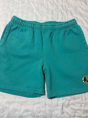 Cross Colours Teal Athletic Pull-On Shorts for Women